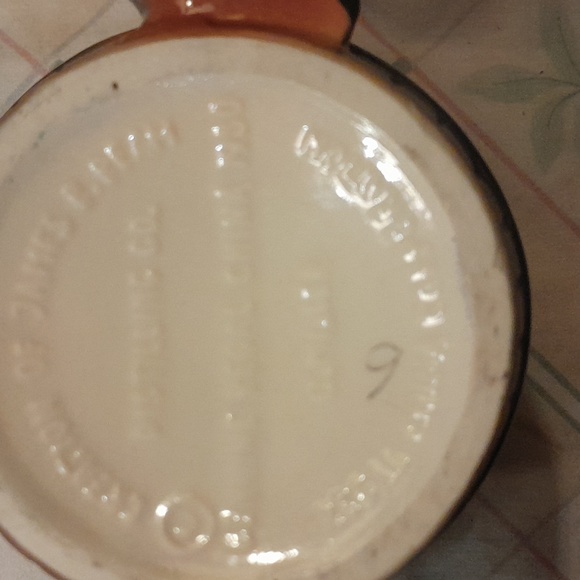 1980 Jim Beam Whiskey Barrel Fox Handles Mug - Picture 4 of 8